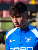 Héctor Fernández en un entrenamiento