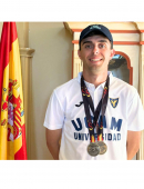 Álvaro Serrano Sánchez se proclama campeón de España Universitario con la UCAM