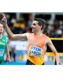 Mariano García campeón del mundo en el 1.500m