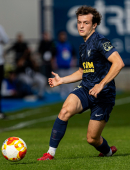 Pontones sobre el césped del Estadio Heredia 21 La Condomina