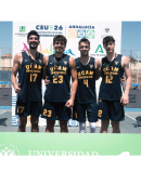 La UCAM gana el oro masculino en Baloncesto 3x3 en los CEUS