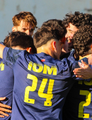 Celebración de gol de nuestro filial