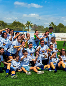 Celebración del titulo de nuestro femenino C