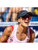 Tania Moreno subcampeona de Europa en Vóley playa