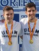 Campeones de España Universitarios de Pádel masculino 2021
