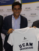Nico Almagro: “Será un honor llevar el nombre de la UCAM por el mundo”
