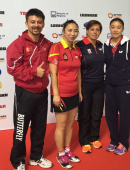 Yanfei Shen logra el oro en dobles en el Campeonato de Europa