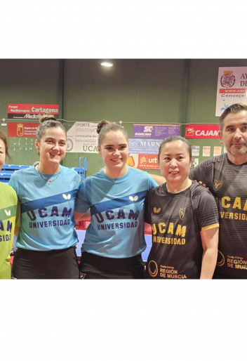 UCAM Cartagena Tenis de Mesa conoce su rival en los cuartos europeos