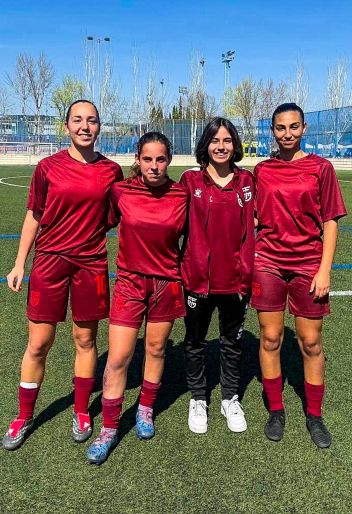 Cuatro jugadoras del UCAM Murcia CF brillan con la FFRM en el Campeonato de España
