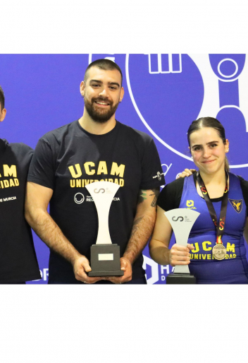 La UCAM consigue trece medallas en Halterofilia