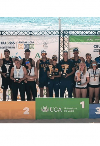 Dos oros para el UCAM Vóley Playa 2026