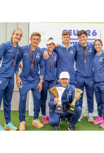 El CEU de Tenis de la UCAM consigue seis medallas
