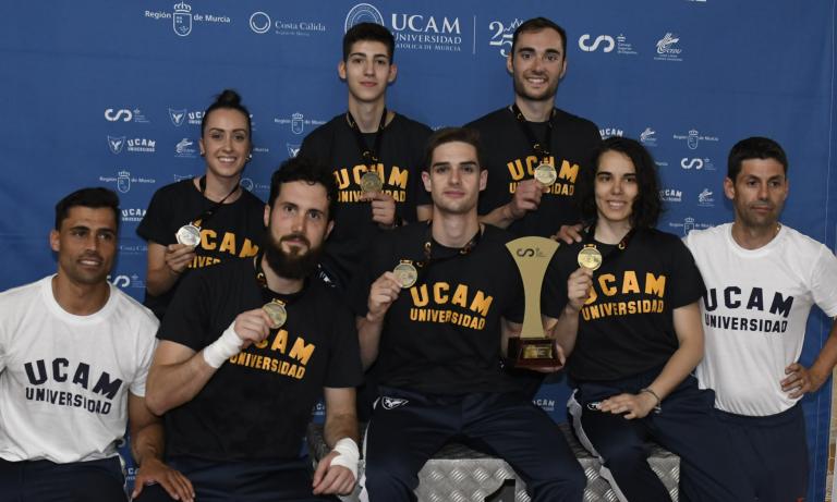 La UCAM gana el oro en el CU de Taekwondo 2022