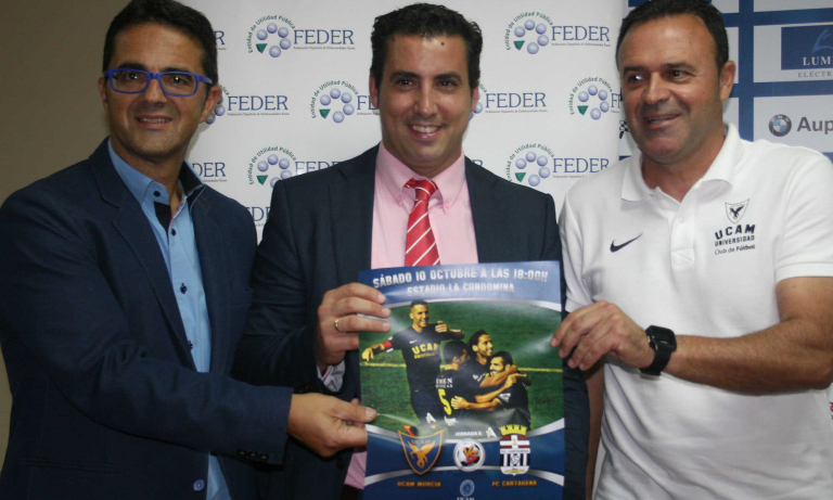 El UCAM CF - FC Cartagena, a favor de los afectados por enfermedades raras