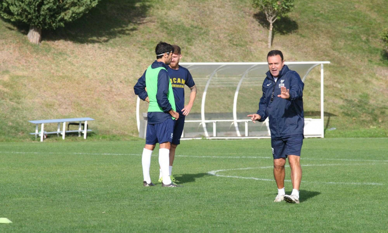 Salmerón: "Lo vamos a poner todo sobre la mesa para ganar en Logroño"