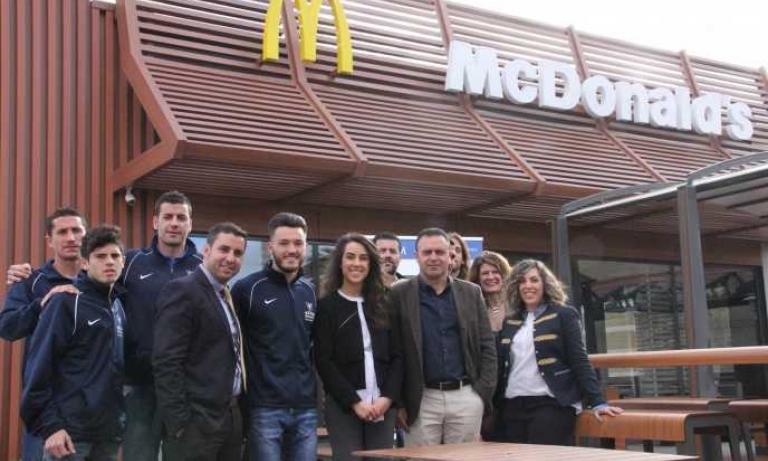 McDonald's y el UCAM Murcia CF unen sus fuerzas