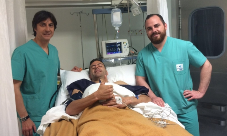 Fran Pérez, baja cuatro semanas