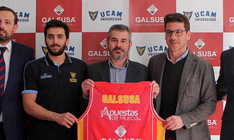 Galsusa renueva con el UCAM Murcia CB
