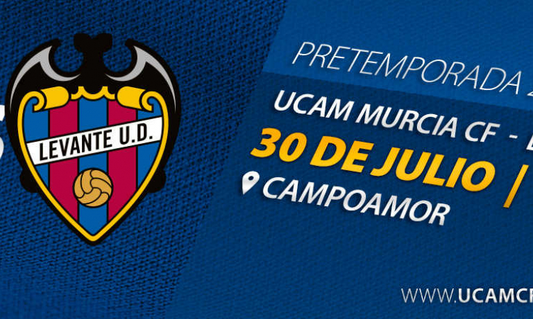 Este sábado, nueva prueba para el UCAM Murcia CF frente al Levante UD