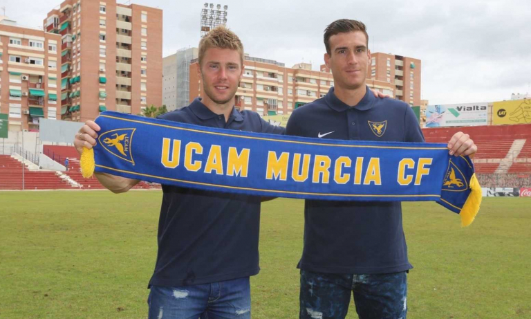 Vicente y Fernando, presentados como nuevos jugadores del UCAM Murcia