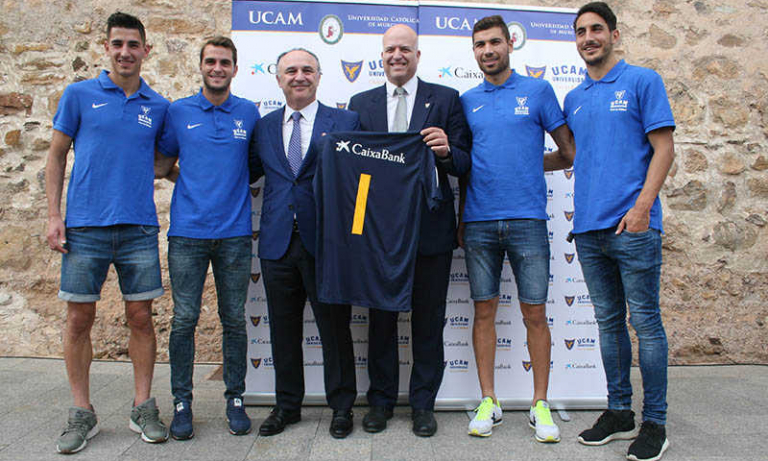 CaixaBank acompañará al UCAM Murcia CF en la categoría de plata