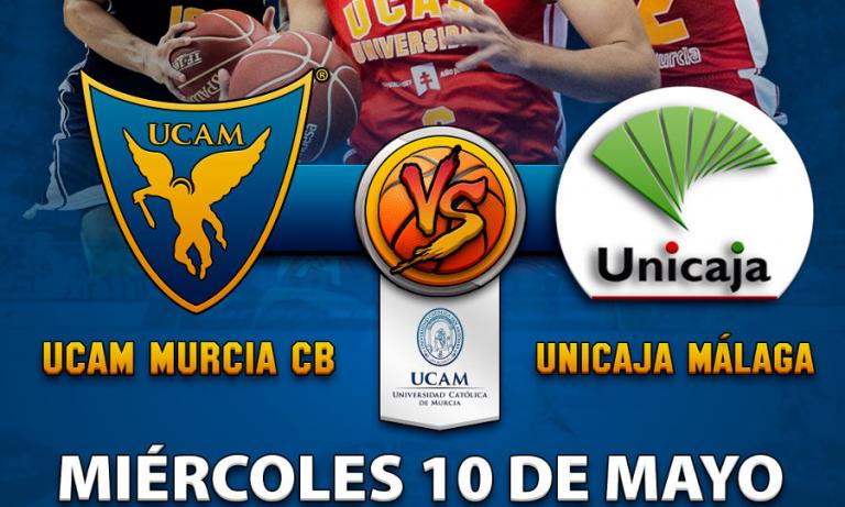 ¡Dos entradas gratis por socio para ver el UCAM Murcia CB – Unicaja Málaga!