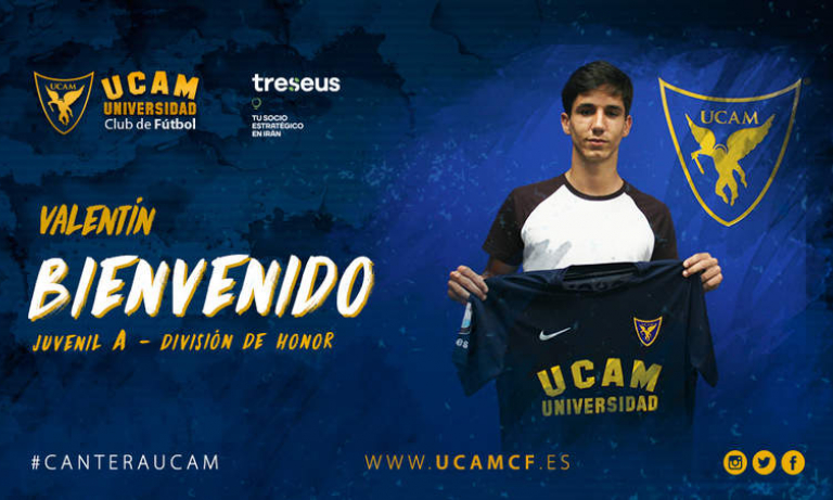 El extremo Valentín, nuevo refuerzo para la plantilla del Juvenil A