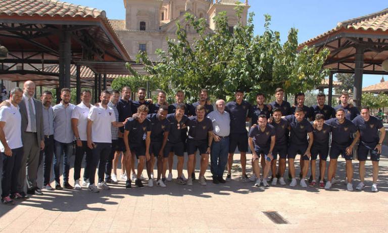 El primer equipo visita el Campus de Los Jerónimos