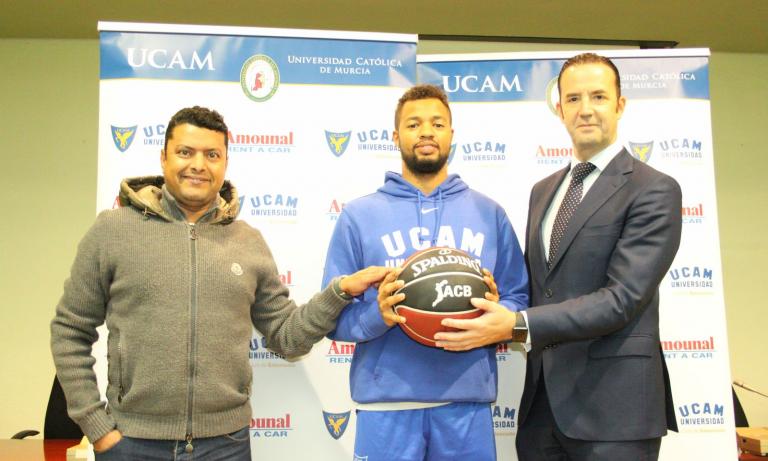 Amounal Rent a Car nuevo patrocinador del UCAM Murcia CB