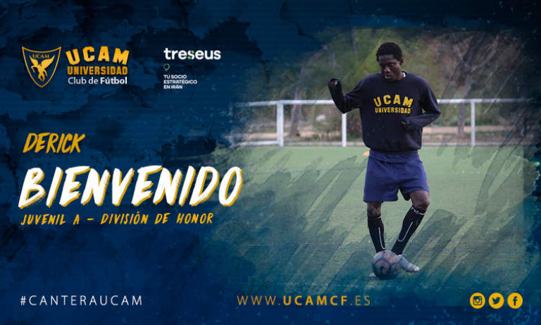 Derick refuerza el centro del campo del Juvenil A