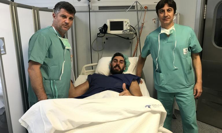 José Ángel Antelo ha sido operado con éxito