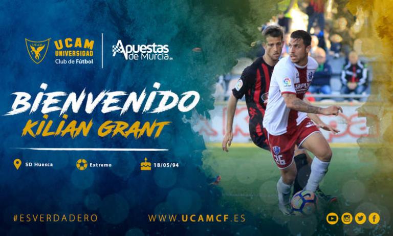 El extremo Kilian Grant, nuevo jugador del UCAM Murcia