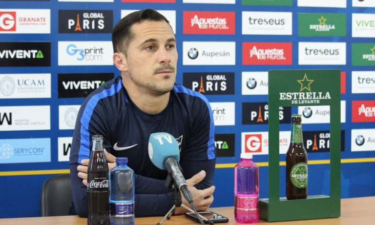 Collantes: "El Cartagena no está arriba por casualidad"