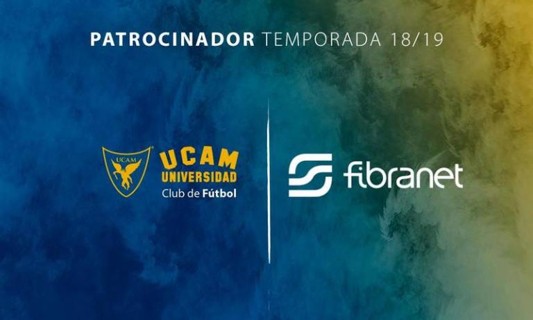 Fibranet, nuevo patrocinador del UCAM Murcia CF