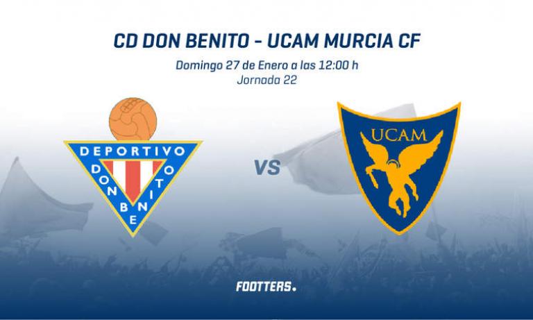 Footters emitirá el Don Benito - UCAM Murcia