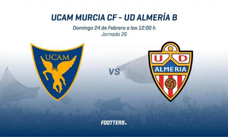 Footters emitirá el UCAM Murcia - Almería B