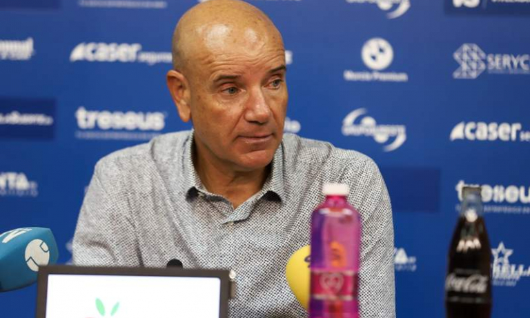 Miguel Rivera: "En la primera parte hemos generado ocasiones terriblemente claras"