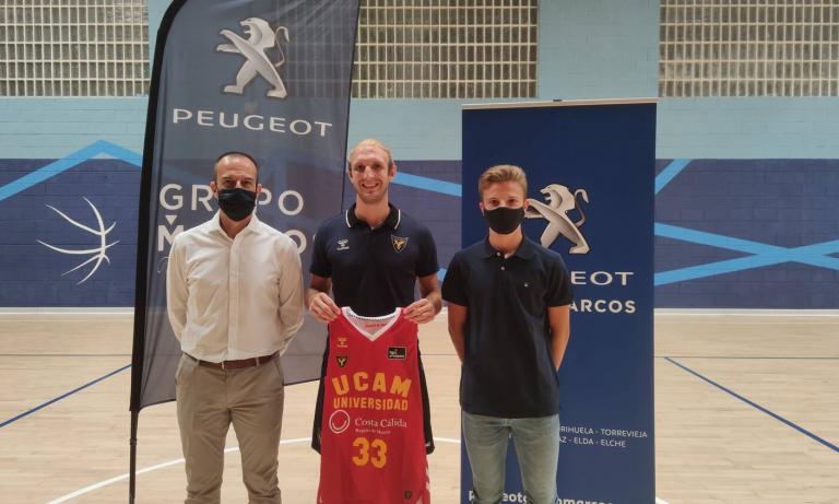 Peugeot Grupo Marcos nuevo patrocinador del UCAM Murcia CB