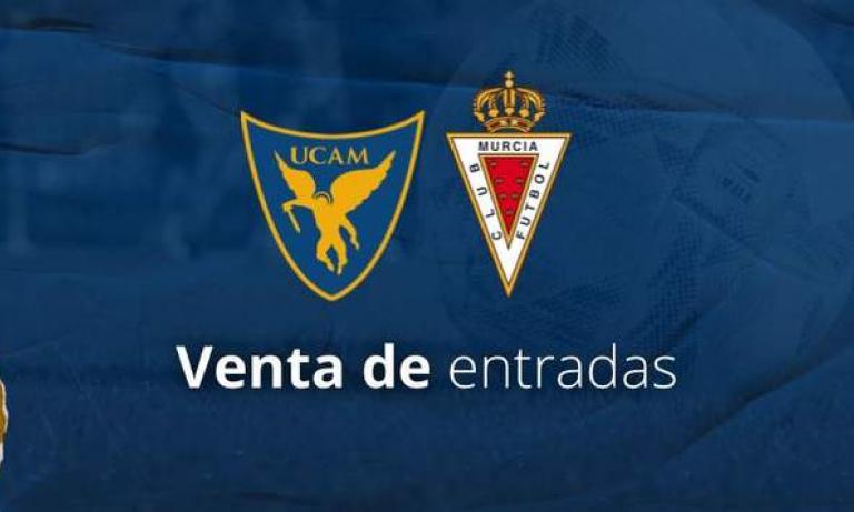 Información sobre las entradas para el UCAM Murcia - Real Murcia