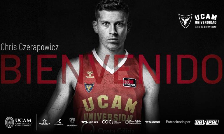 Czerapowicz nuevo fichaje para el UCAM Murcia