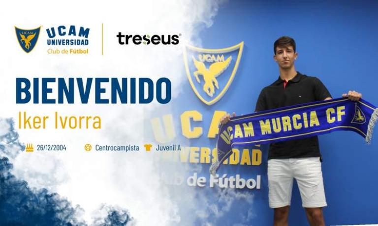Iker Ivorra reafirma su compromiso con el UCAM Murcia CF