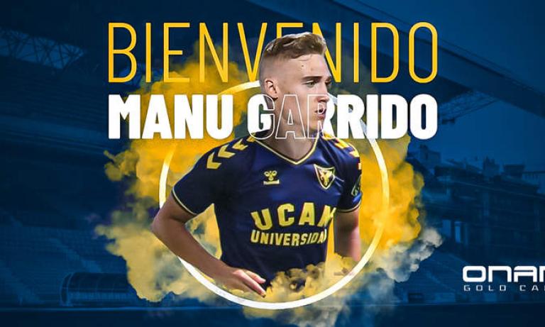 Manu Garrido se incorpora al ataque del UCAM Murcia CF
