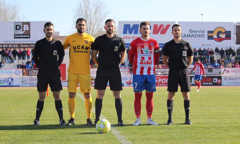 Orellana Cid, árbitro del FC Andorra - UCAM Murcia