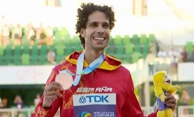 Mohamed Katir logra el bronce mundial