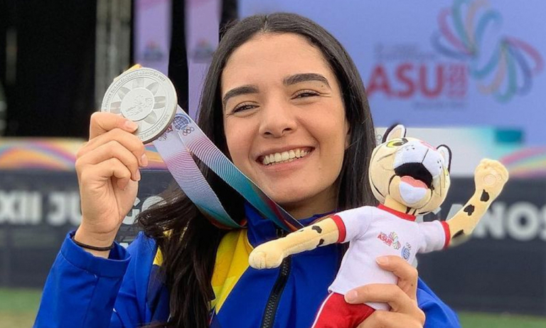Andrea Armada, plata en los Juegos Suramericanos Asunción 2022