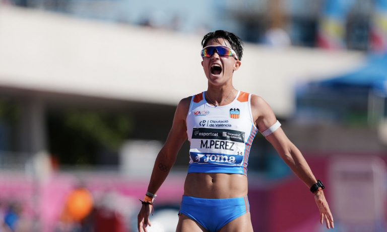 María Pérez campeona de España en marcha