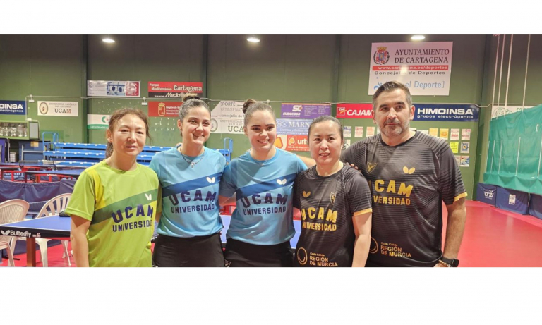 UCAM Cartagena Tenis de Mesa conoce su rival en los cuartos europeos