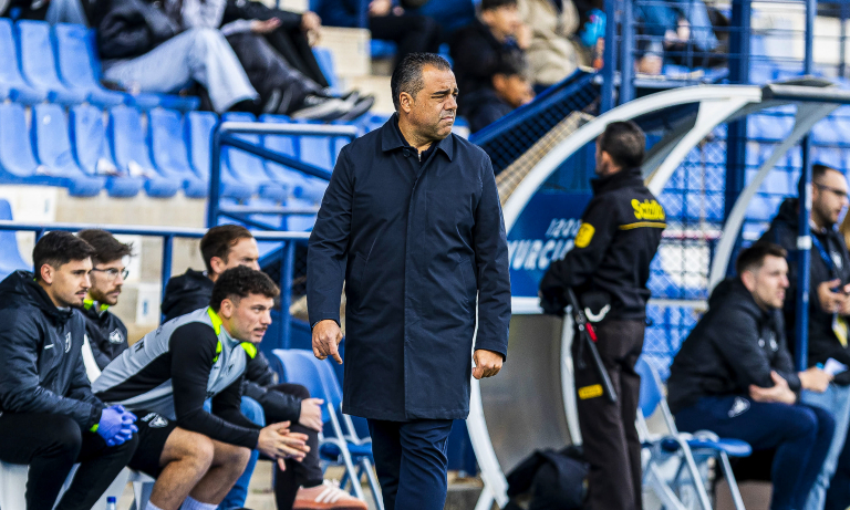 Germán Crespo, entrenador del UCAM Murcia CF