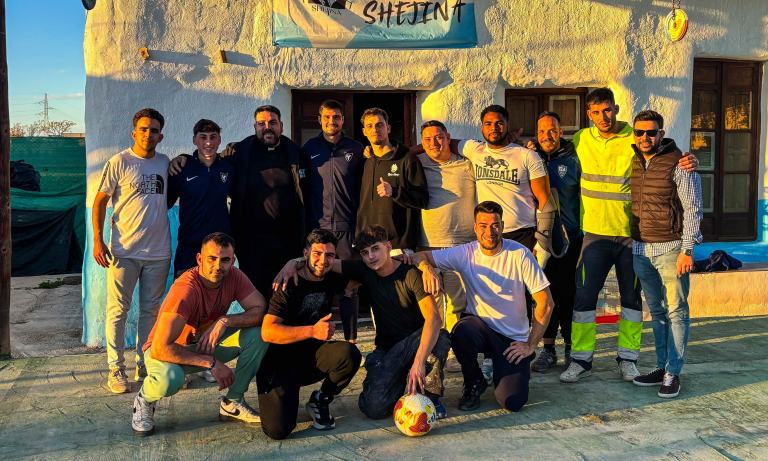 Javi Ramírez y Héctor Fernández visitan la Comunidad Shejiná