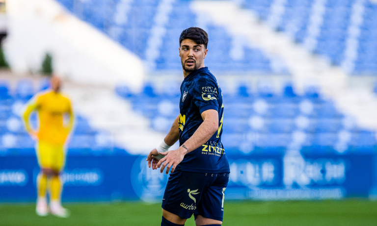 Alvarito, jugador del UCAM Murcia CF 